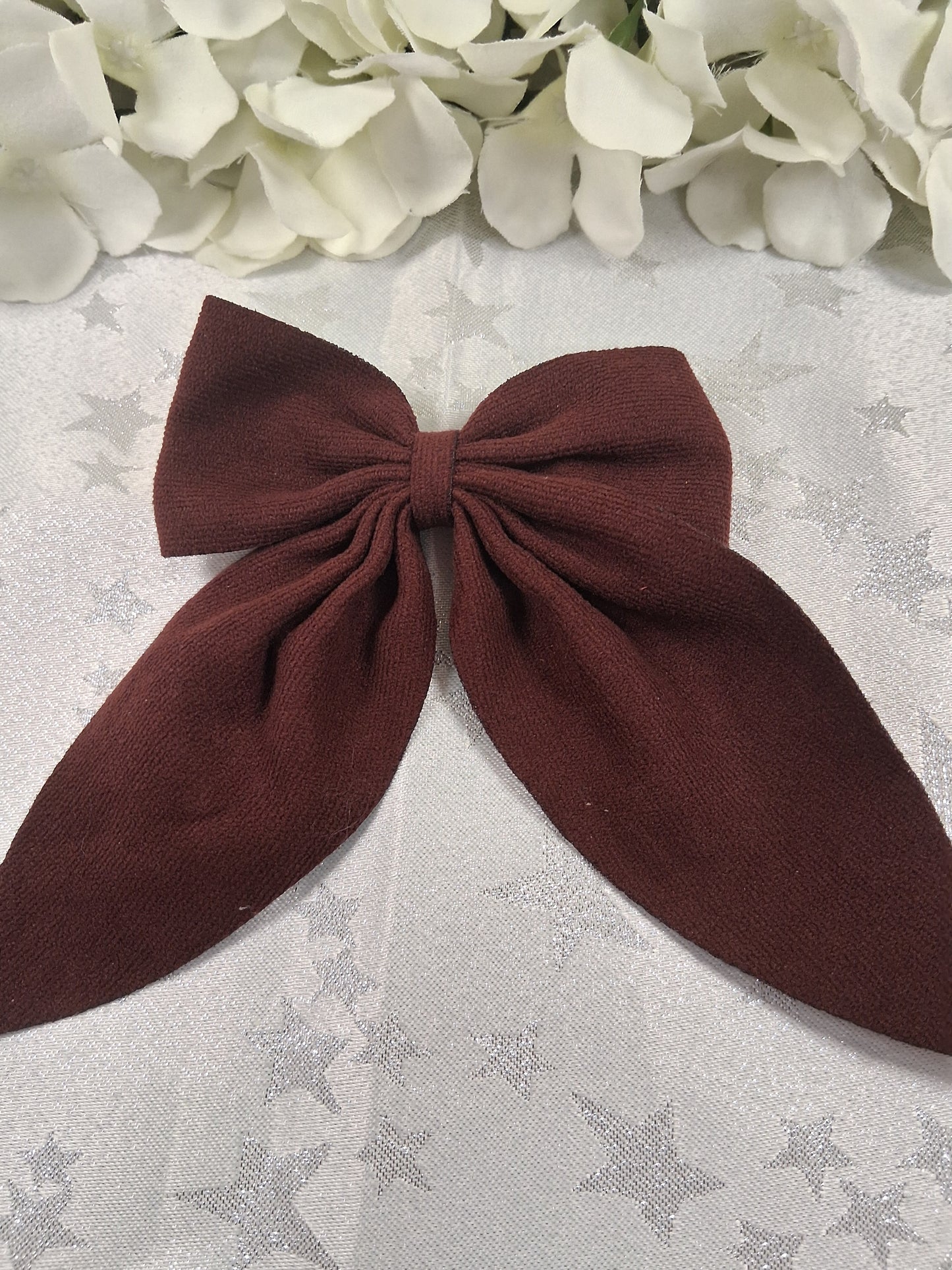 felt fabric hair bows