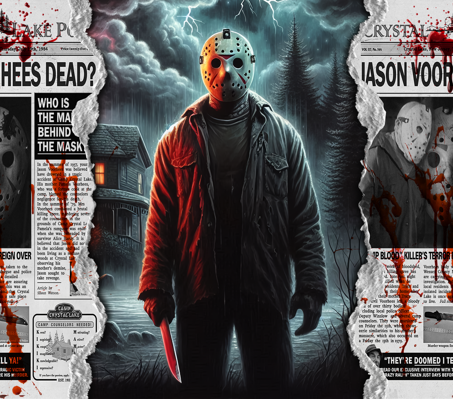 Jason - Friday 13th 20oz Tumbler