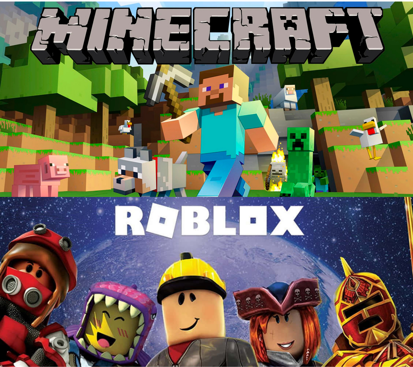 roblox and minecraft 12oz tumbler