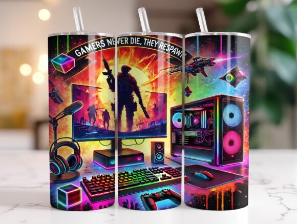 Gamer Computer 20oz Tumbler