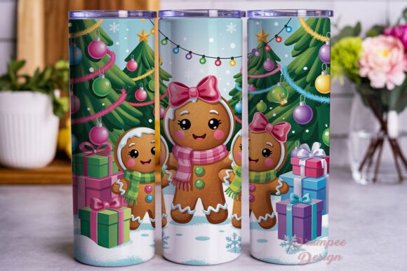 Gingerbread 20oz Tumbler