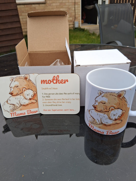 Mama Bear Ceramic Mug