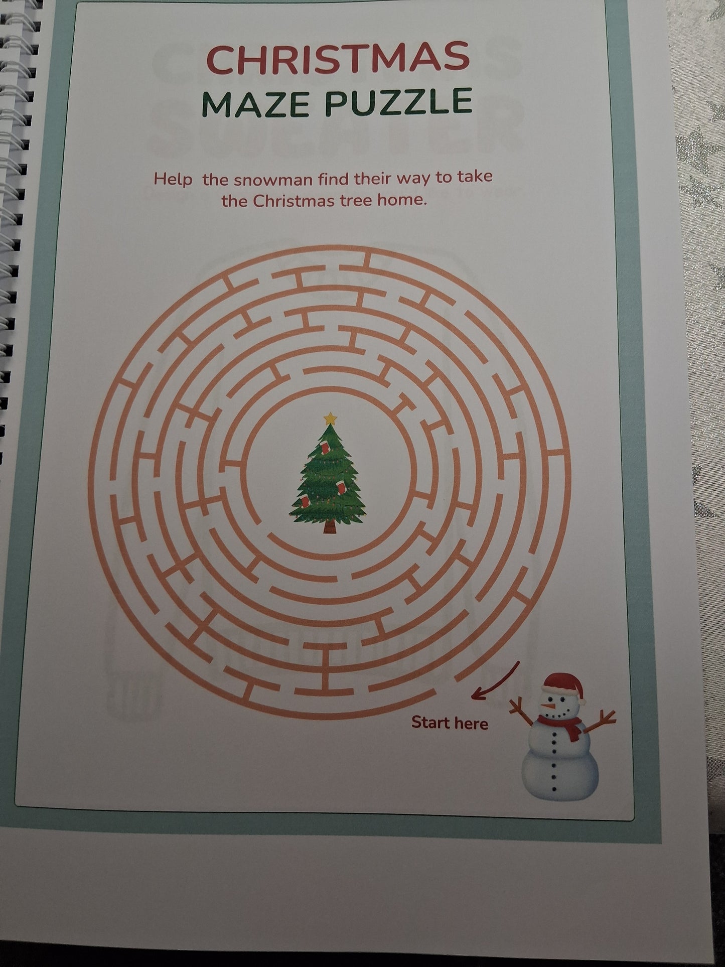 Christmas Activity Book - A4