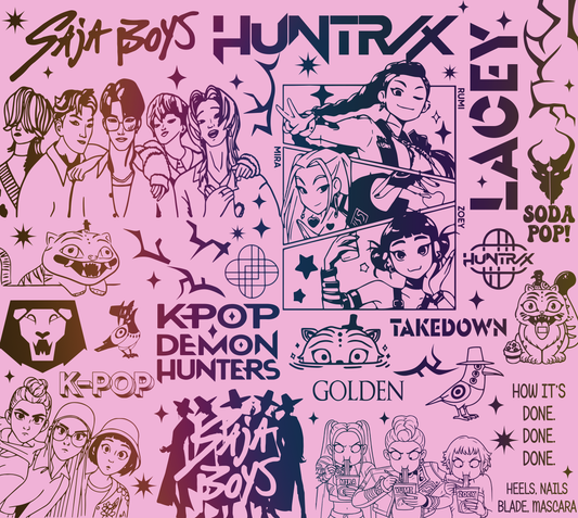 Kpop 'inspired' 20oz tumbler