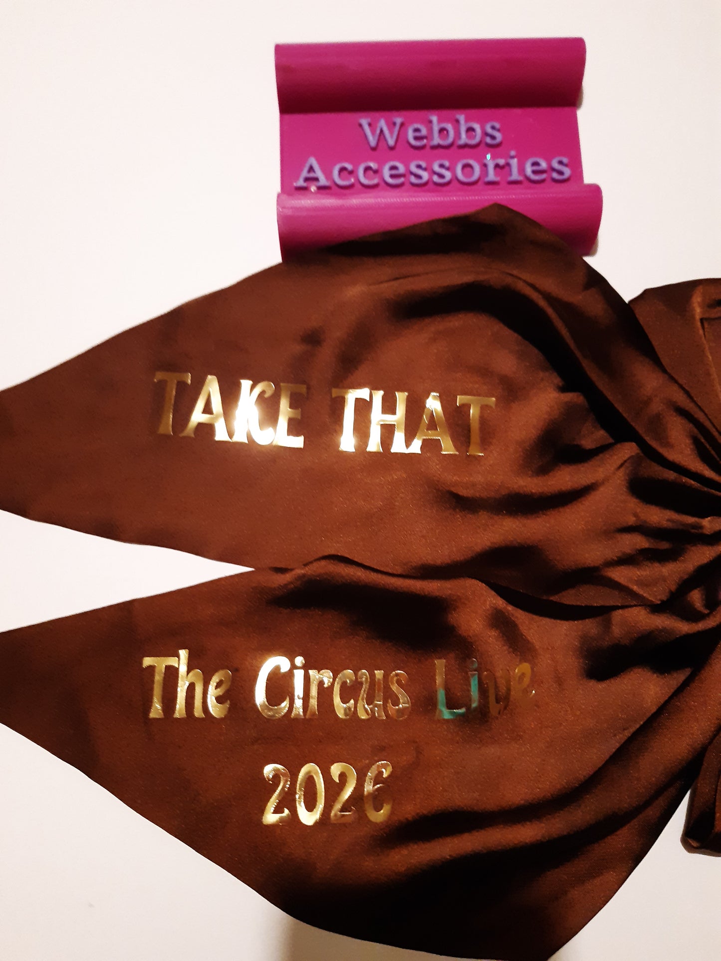 Concert Personalised Hair Bow