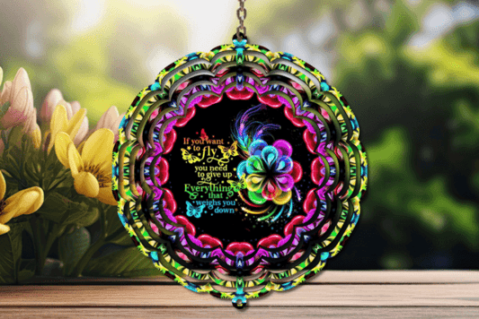 Butterfly windspinner