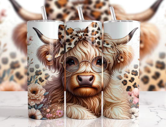 Highland Cow 20oz Tumbler