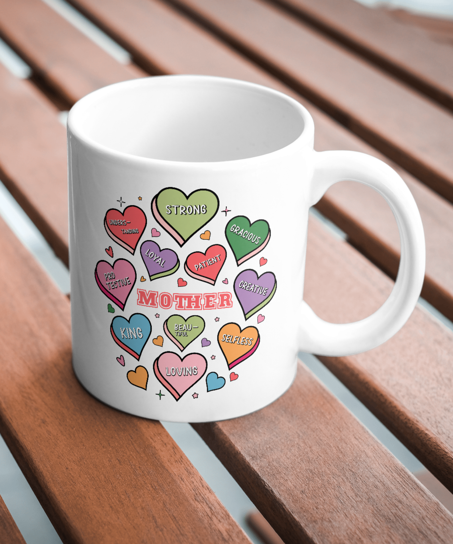 Mother heart mug