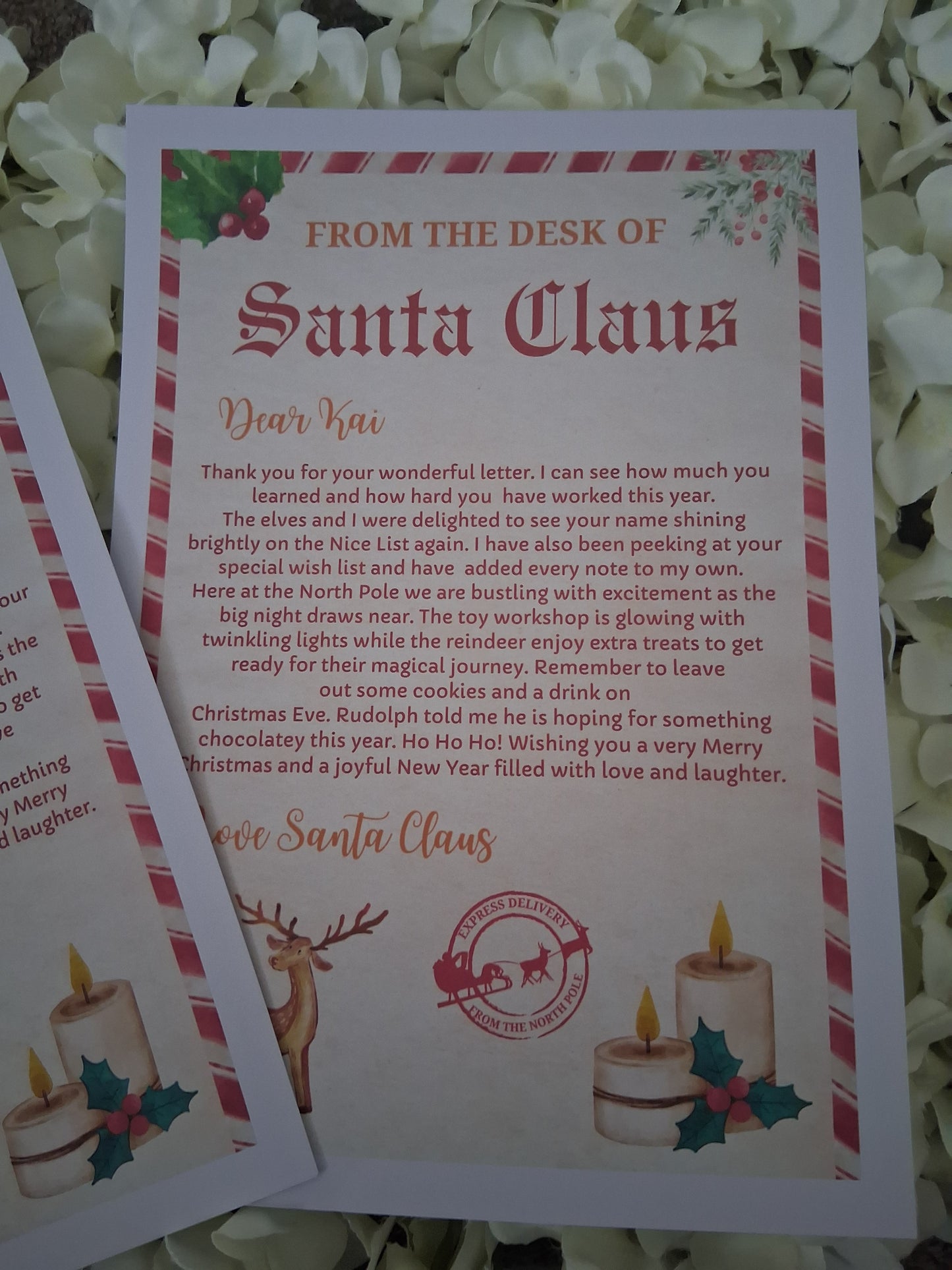 Personalised Letter from Santa
