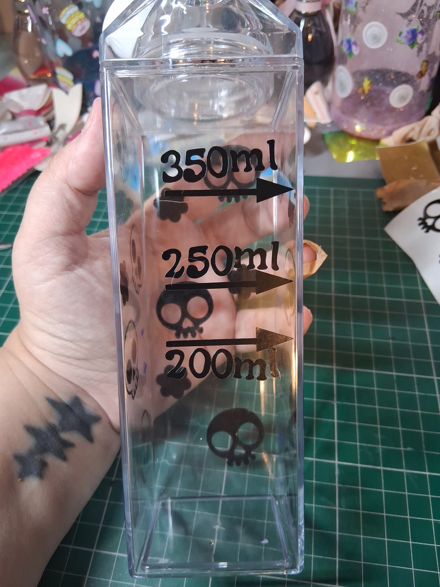 Healthy extra a milk bottle