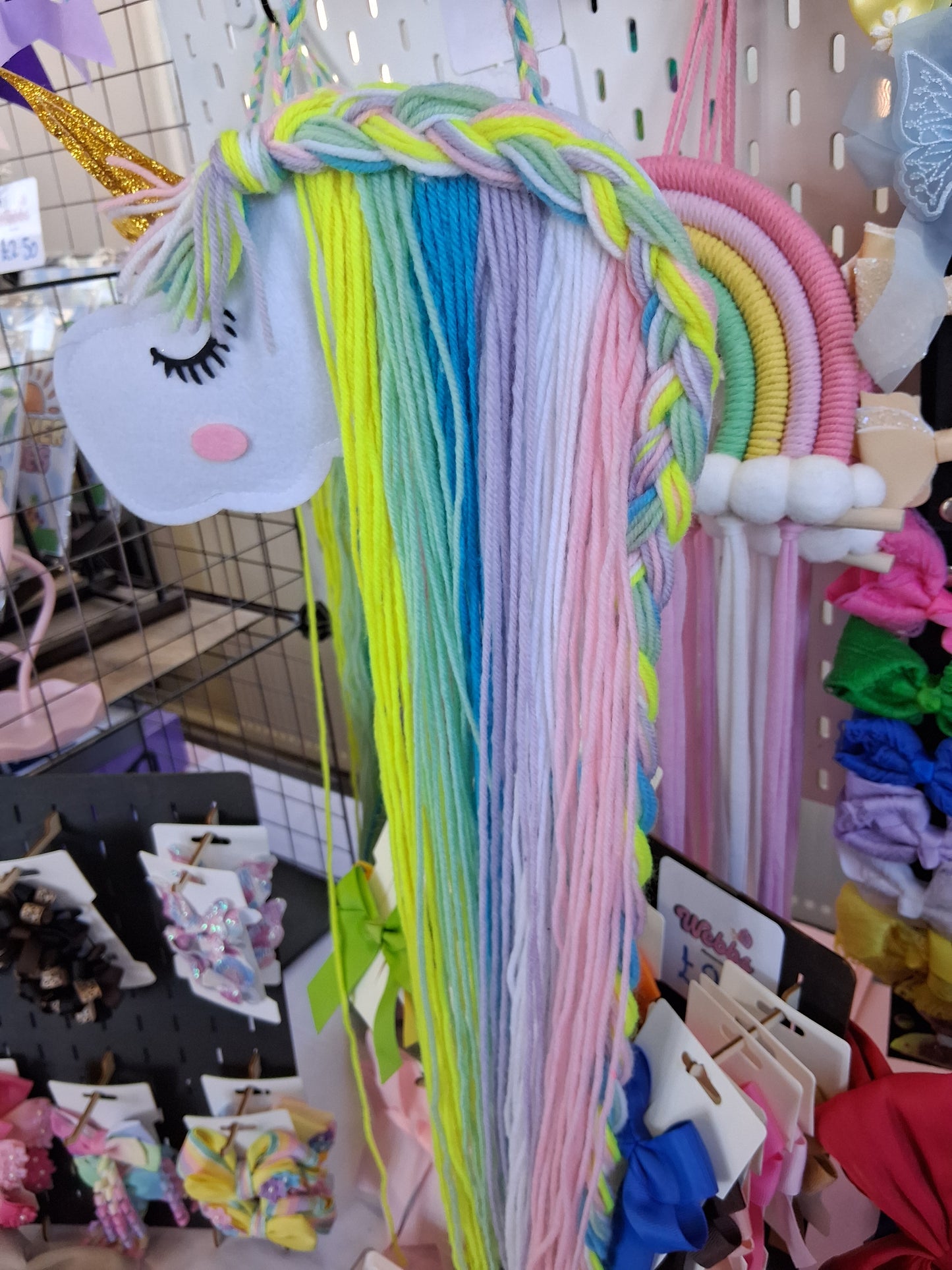 Unicorn bow holder